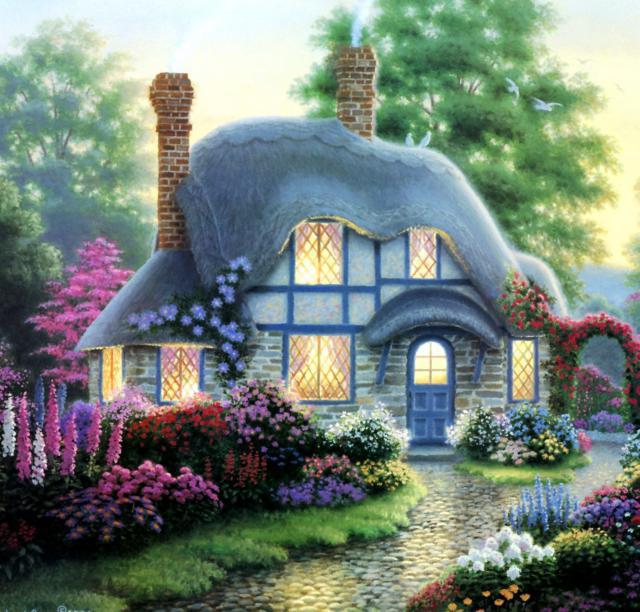 Cottage вышивка Cottage вышивка