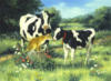 Схема вышивки «Коровы»