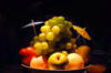 Схема вышивки «Тарелка с фруктами»