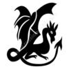 Схема вышивки «Дракон - символ 2012 года»