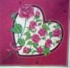 Схема вышивки «Розы в сердце)))»