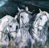 Тройка белых лошадей: оригинал