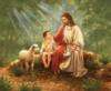 Схема вышивки «Исус Христос с ребёнком»