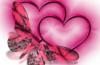Схема вышивки «Розовые сердца»