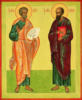 Схема вышивки «Св. Петр и Павел»