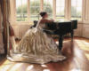 Схема вышивки «Невеста у рояля»