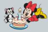 Схема вышивки «С днем рождения,микки маус,торт»