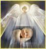 Схема вышивки «Ангел и ребенок»
