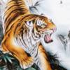 Схема вышивки «Тигр в живописи Китая»