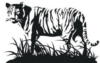 Схема вышивки «Тигр»