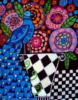 Схема вышивки «Mexican Folk Art - Peacock»