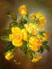 Схема вышивки «Yellow flowers»