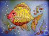 Схема вышивки «Рыбный Кенар-желтопуз»