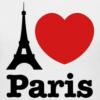 Схема вышивки «Люблю Париж»