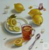 Схема вышивки « Натюрморт с лимонами»
