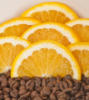 Схема вышивки «Апельсин и кофе»