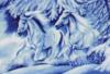 Схема вышивки «Снежные кони»