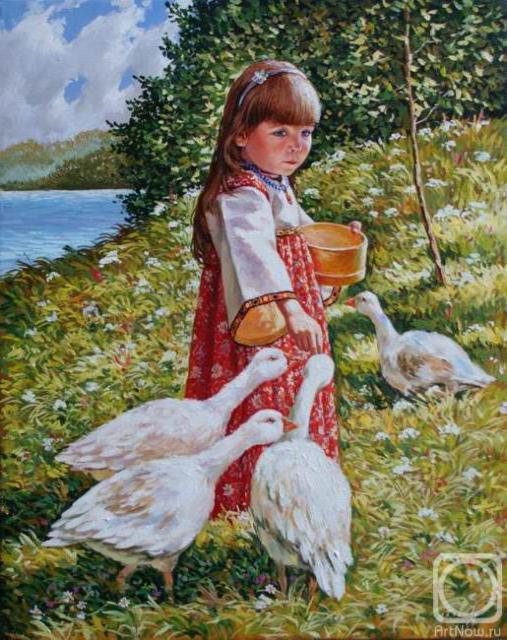 Схема вышивки Дикие гуси Схема вышивки Дикие гуси