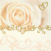 Схема вышивки «Свадебная роза»