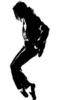 Схема вышивки «Силуэт Майкла Джексона»