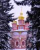 Схема вышивки «Золотые купола России»
