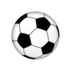 Схема вышивки «Футбольный мяч»