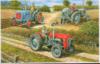 Схема вышивки «Tractors»