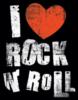 Схема вышивки «I love rock n roll»