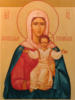 Схема вышивки «Леушинская Богородица»
