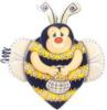 Схема вышивки «Пчёлка»