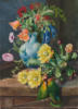 Схема вышивки «Flowers, painted in Teneriffe»