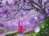 Схема вышивки «В саду цветущей сакуры»