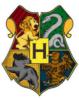 Схема вышивки «Эмблема Хогвартса. »