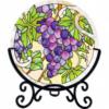Схема вышивки «Виноградное панно»