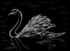 Схема вышивки «Лебедь»