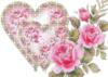 Схема вышивки «Любовь и розы»