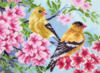 Схема вышивки «Птицы в саду»