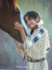 Схема вышивки «Девочка и конь»